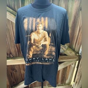 Johnny Lang Fight For My Soul 2013-2014 Concert Tour T-Shirt Size XL